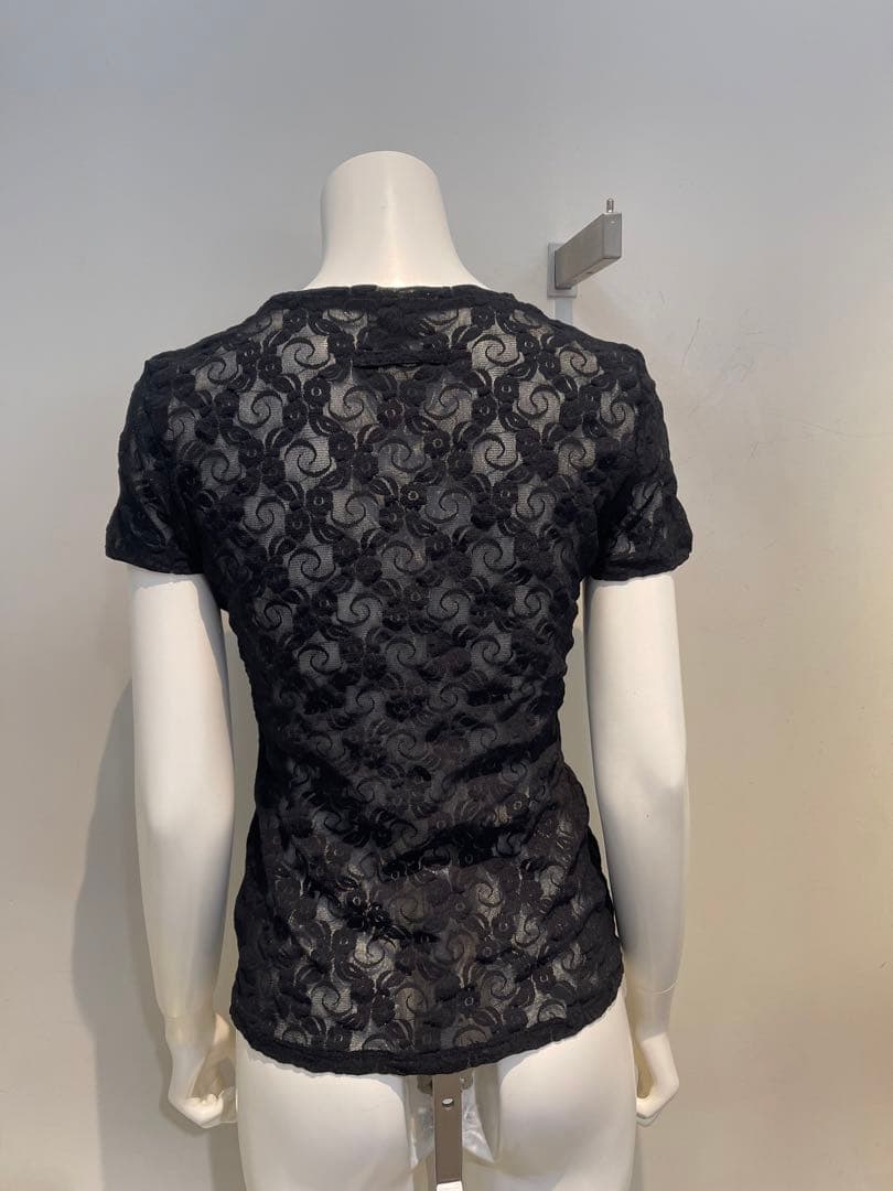 SALE‼️JEAN PAUL GAULTIER レースCSブラック Mサイズ