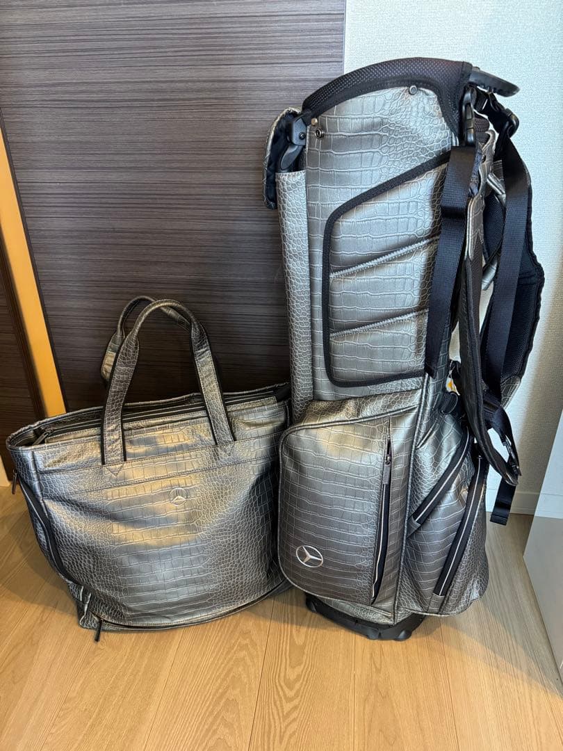 Titleist シルバー キャディバッグ・トートバッグセット