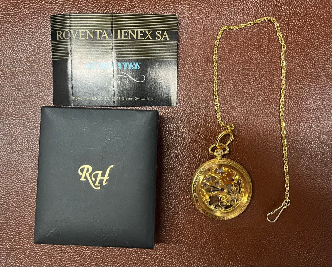 ロベンタへネックス懐中時計ROVENTA HENEX swiss 手巻き