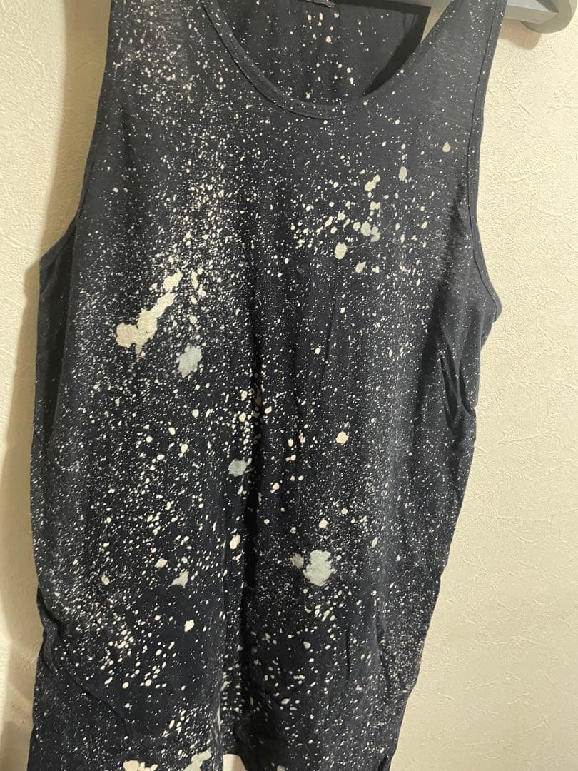 rrrダークブルーandイフブラックボーンタンクトップandブリーチスター