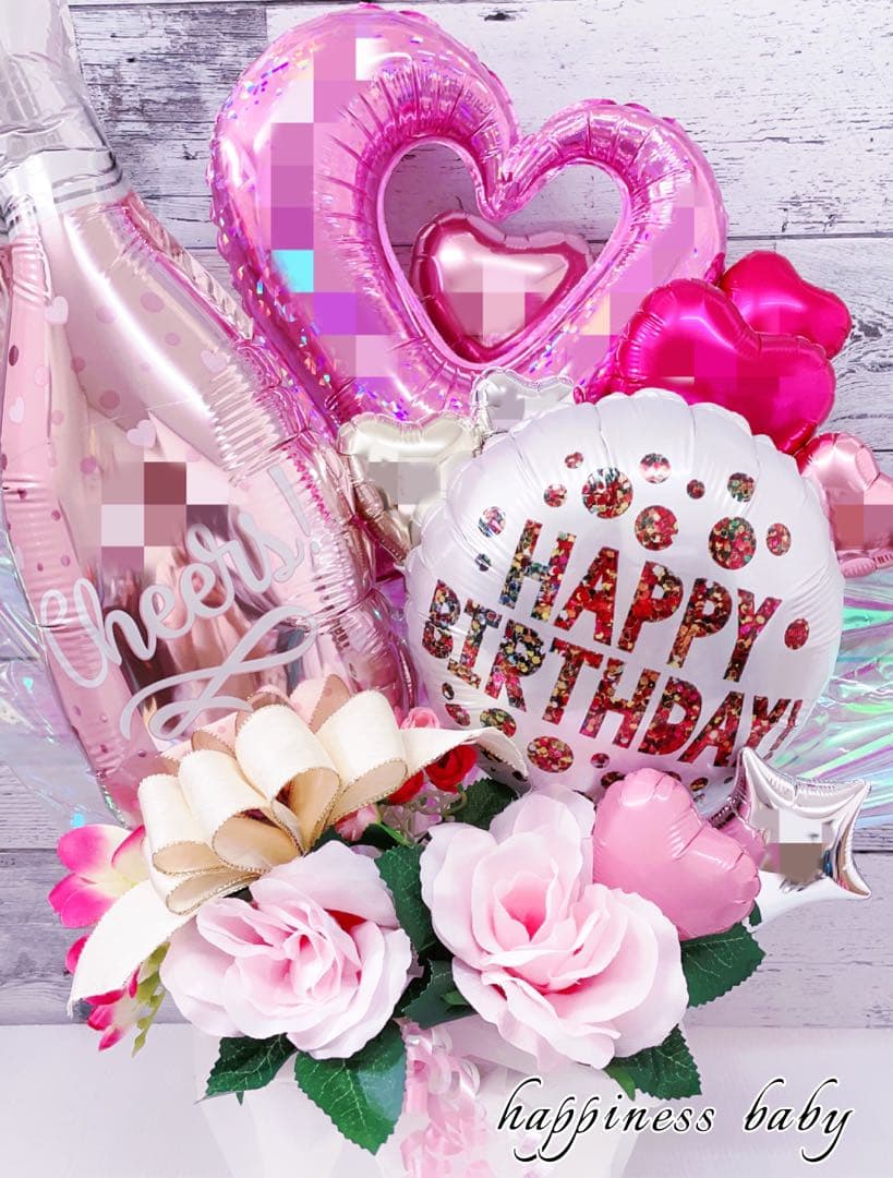 開店祝い バルーンギフト 周年祝い 誕生日 ギフト 出産祝い バルーンブーケ