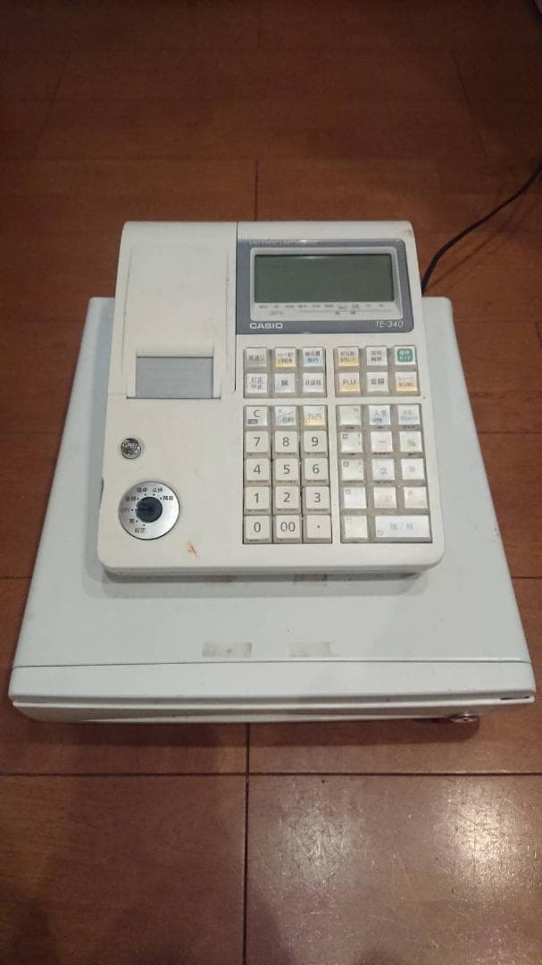 カシオ レジスター TE-340WE ホワイト