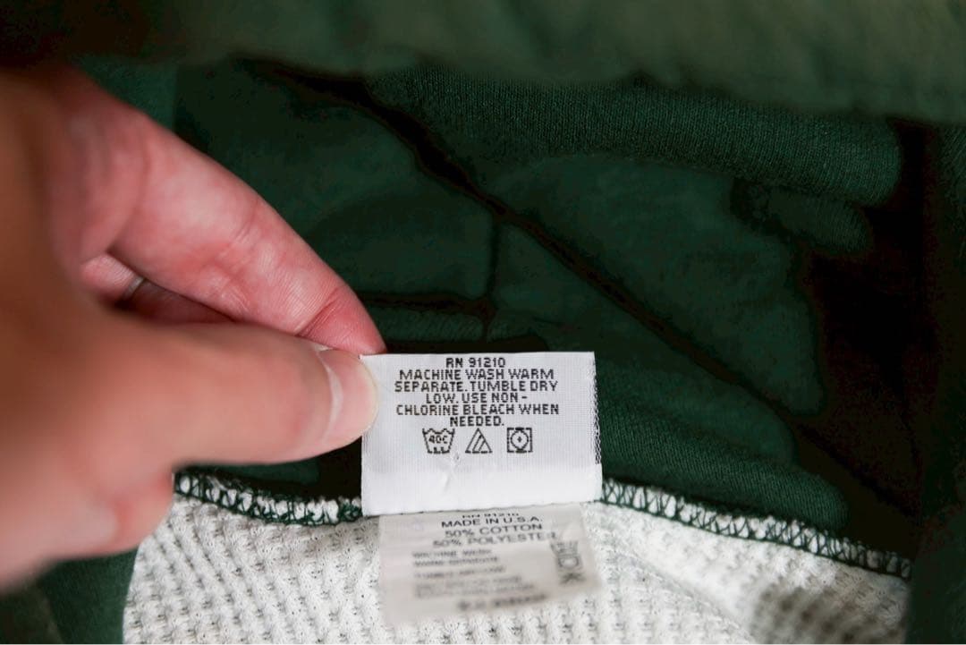 Camber USA製 チルバスター パーカー XL 緑 ワッフル グリーン