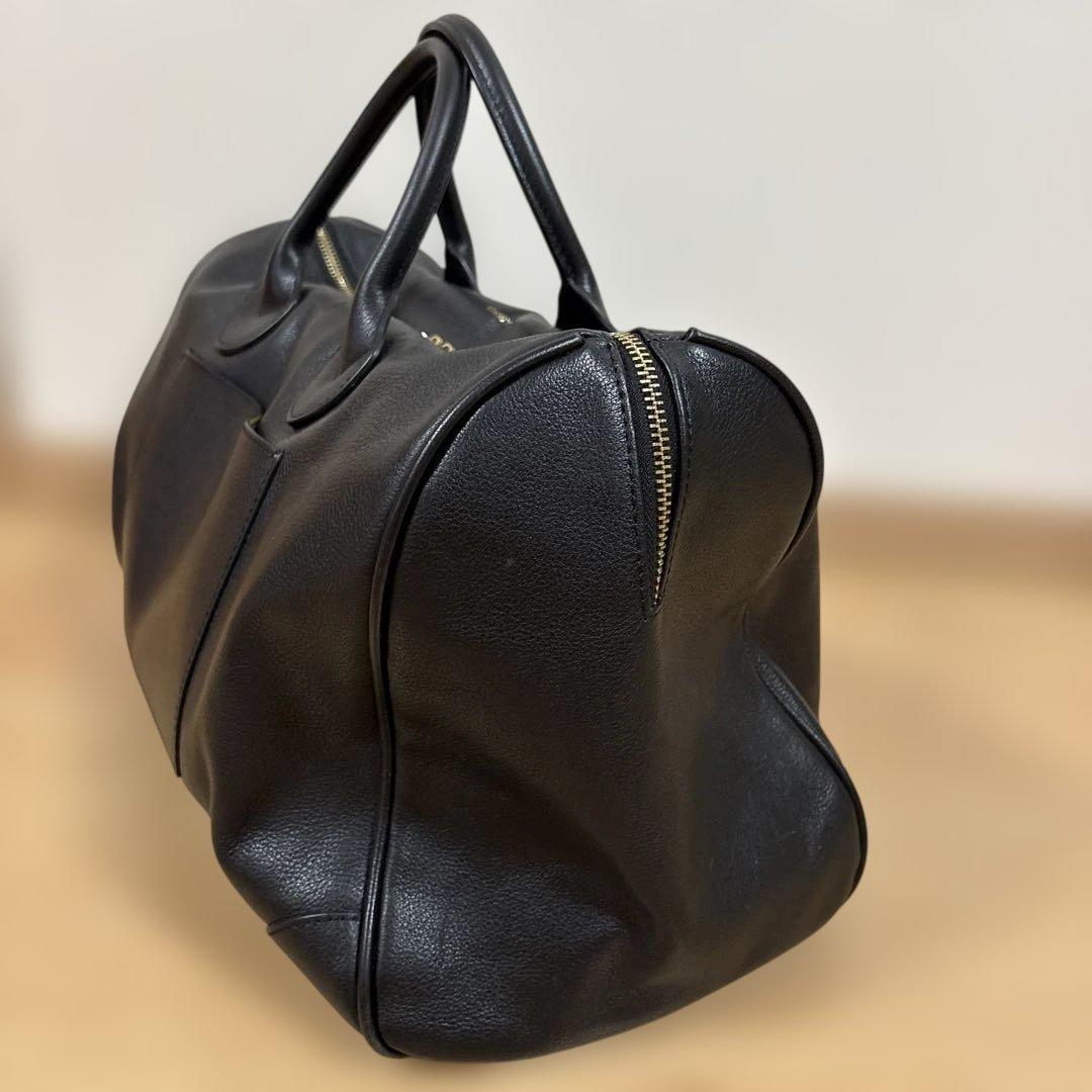 PAPILLONNER パピヨネ レザーボストンバッグ軽量ユニセックス