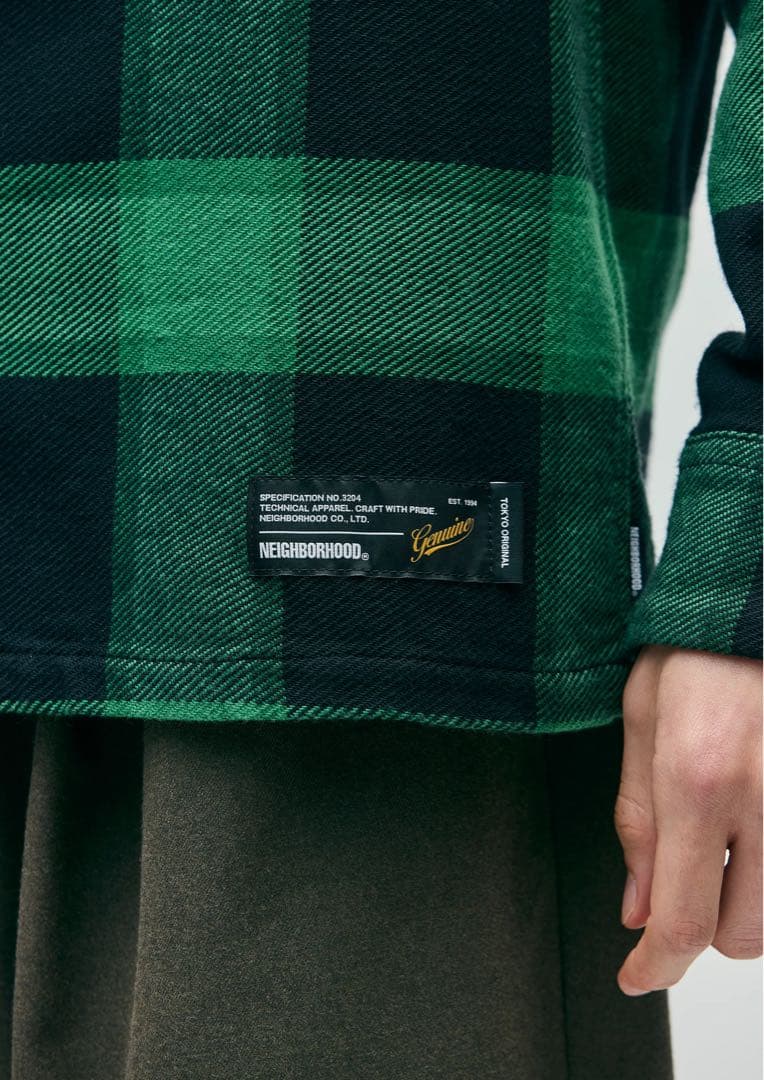 トップス 25AW NEIGHBORHOOD BUFFALO CHECK SHIRT LS