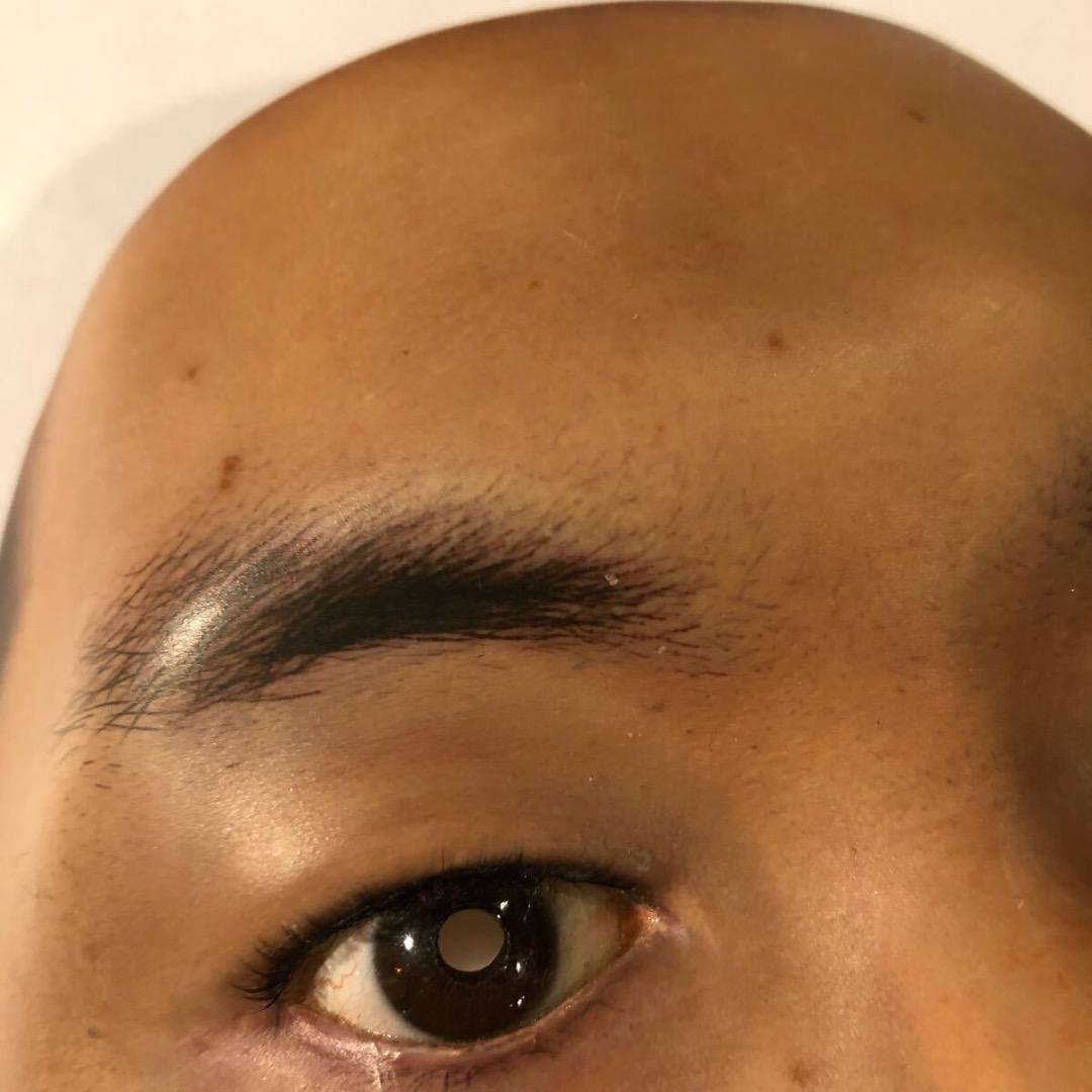 あの顔　人面　お面　仮面屋おもて 超リアルな人面マスク　おもしろ コスプレ