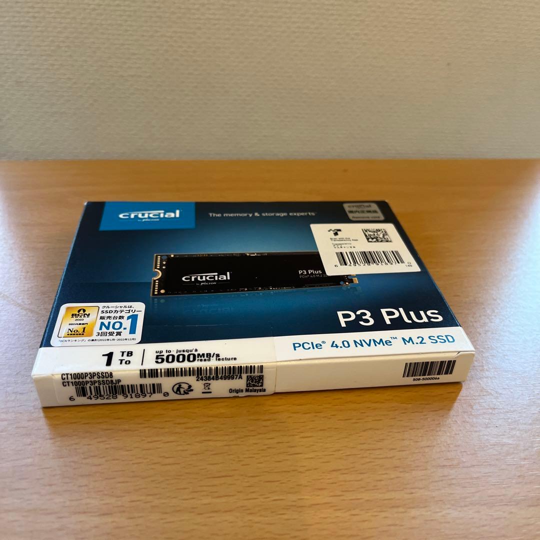 p*e様 Crucial P3 Plus 1TB SSD CT1000P3PSS