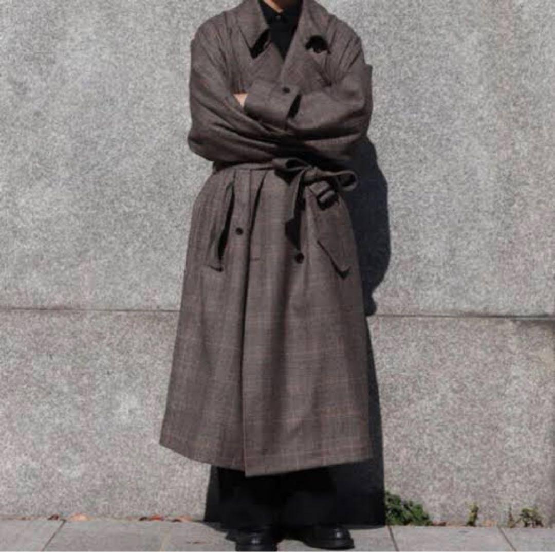 ジャケット・アウター stein 19aw LAY OVERSIZED OVERRAP COAT