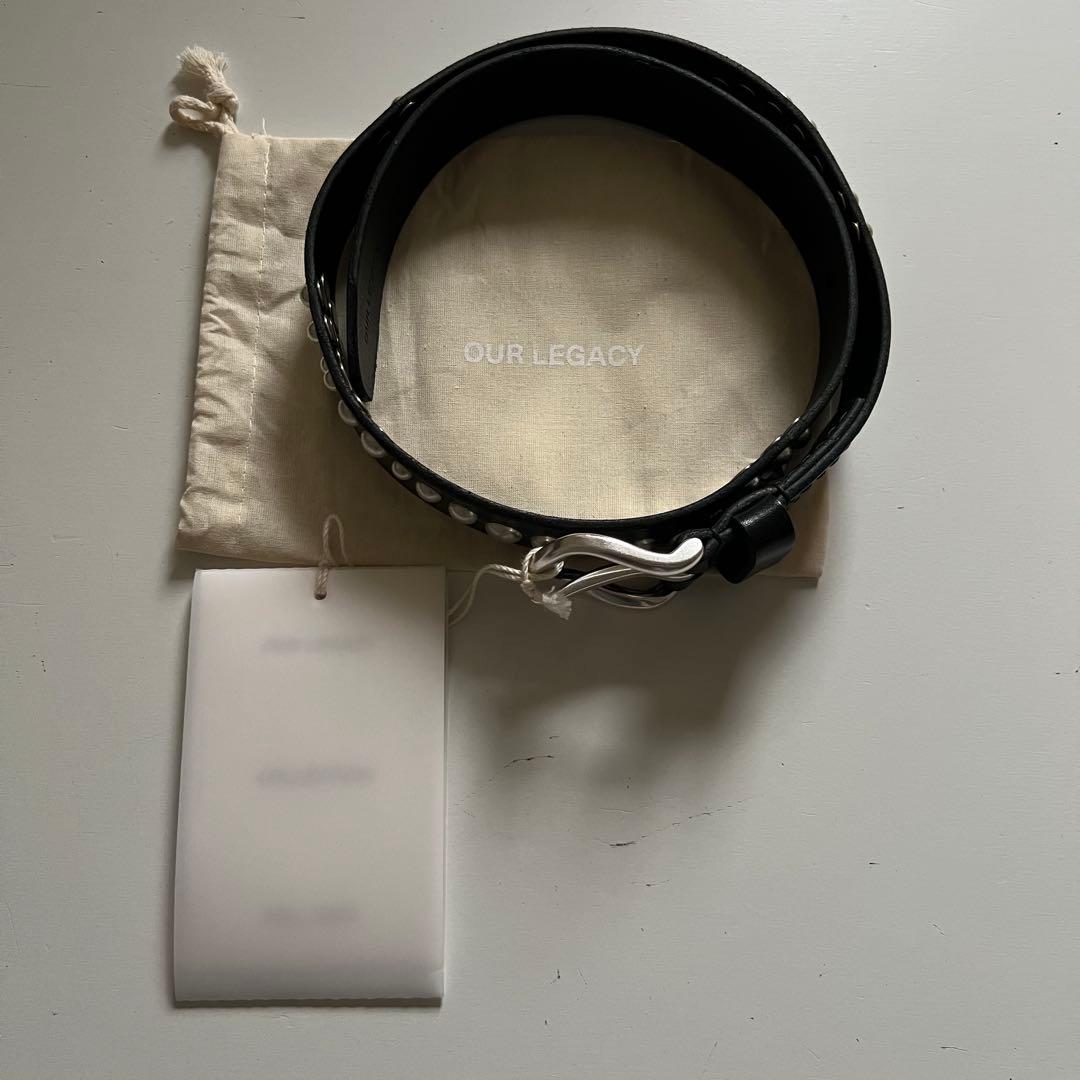 【美品】OUR LEGACY STAR FALL BELT 70サイズ