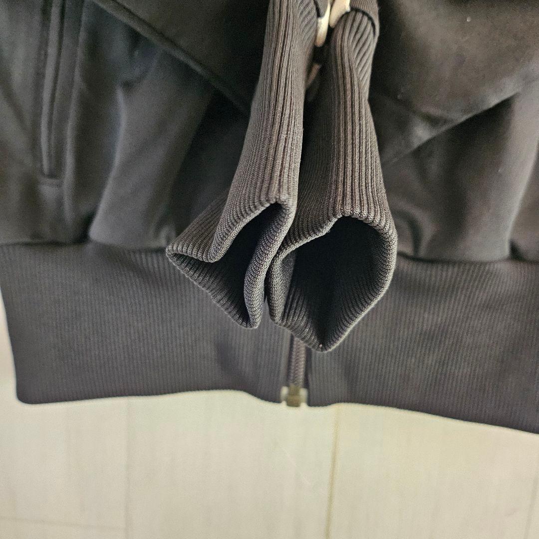 【人気】アディダス FB トラックジャケット バックプリント 黒 レディース S
