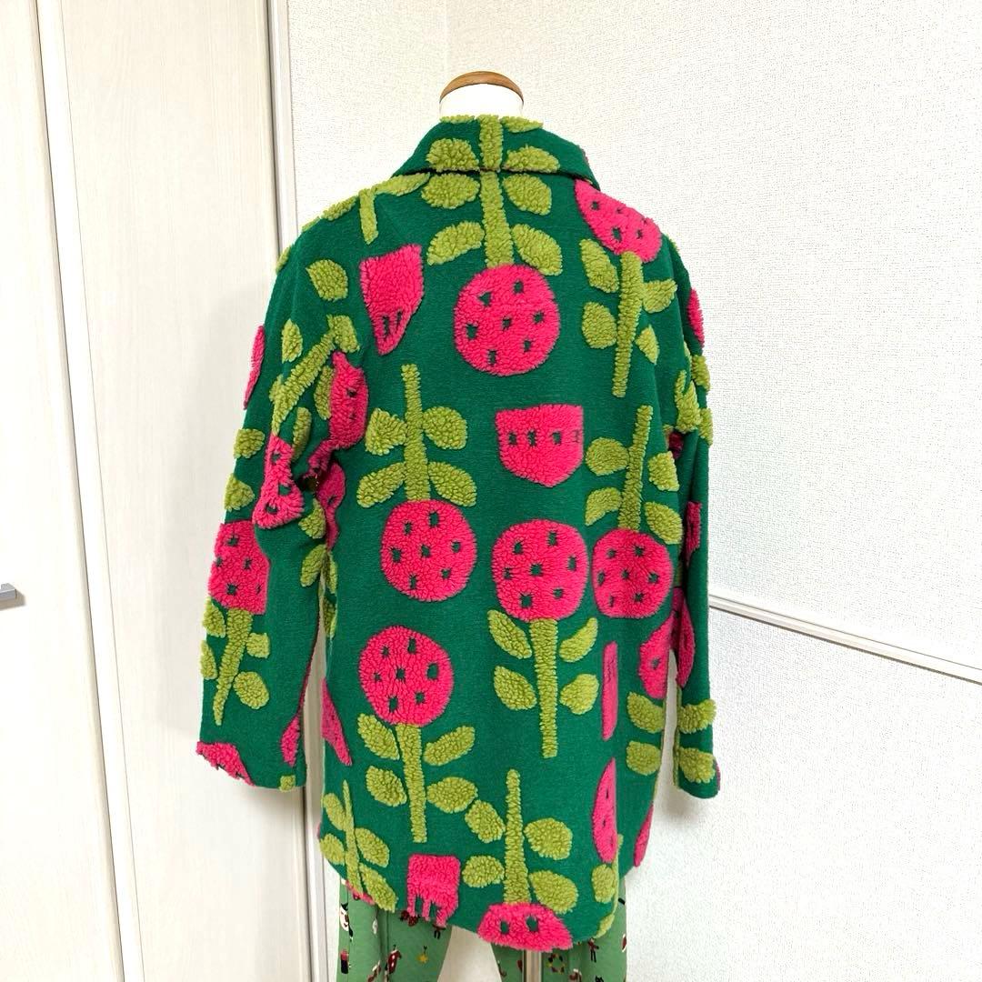 新品未使用タグ付　ワコールマタノアツコ　超極暖　柔らかモコモコガウン　ゆったりM