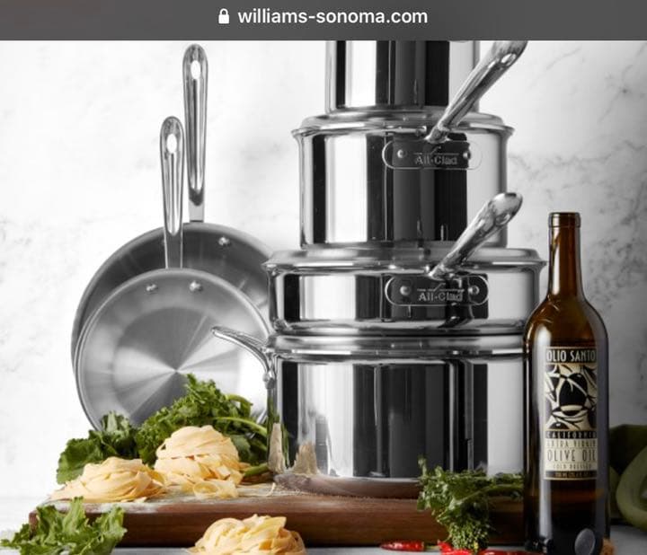 Williams-Sonoma All-Clad d5 パスタポット