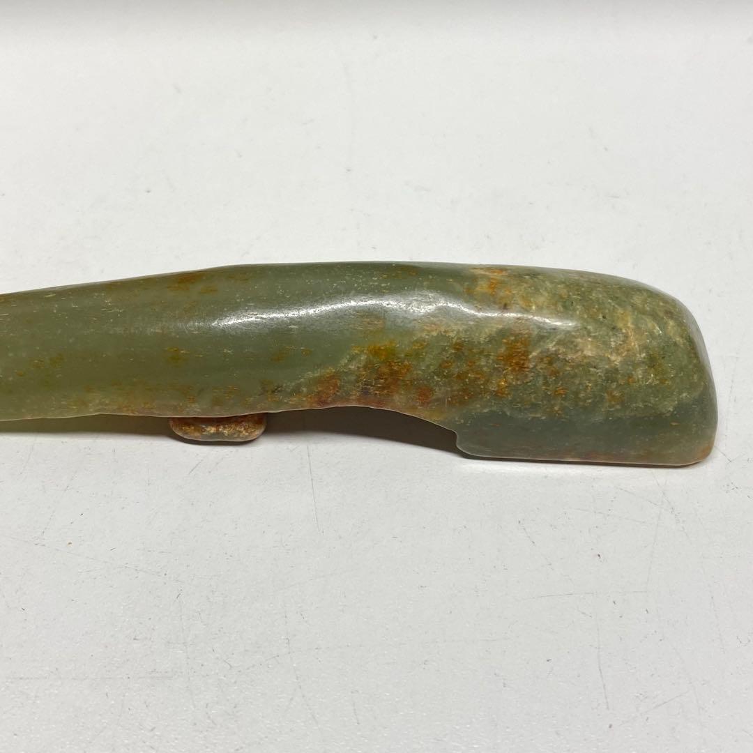 時代物　旧蔵　神獣　古玉の彫刻　箸置き？筆置き？ 詳細不明