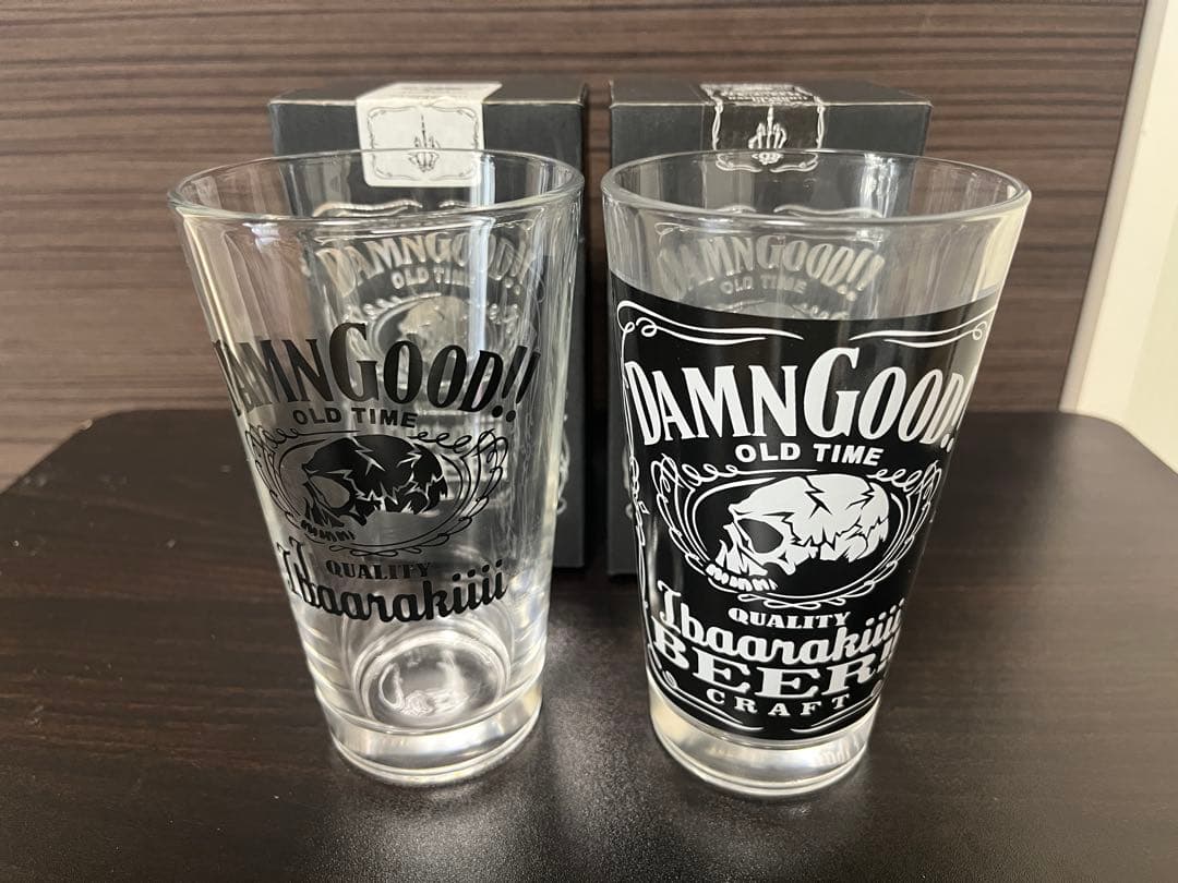 ダムグッドガレージ　パイントグラス　2個セット