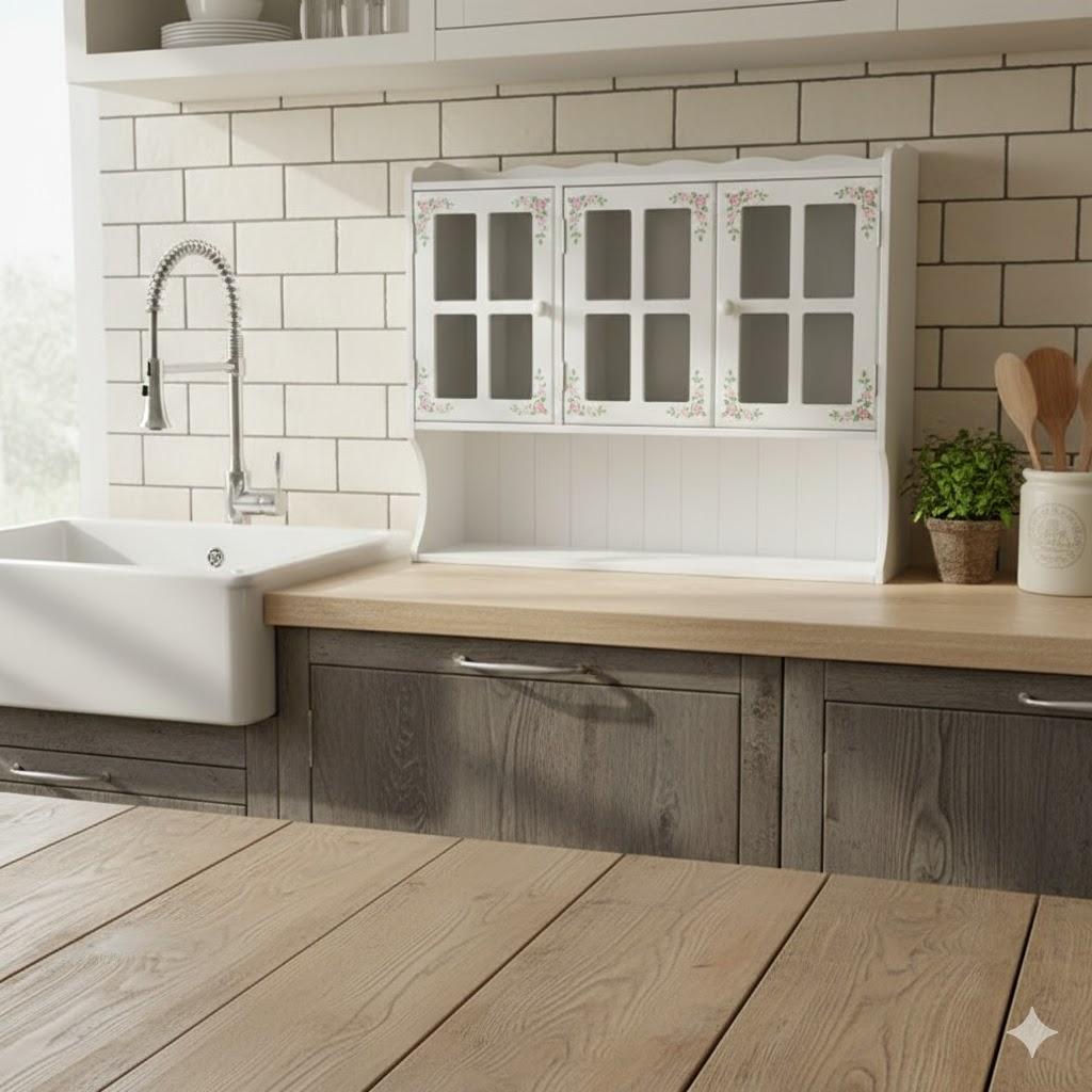 調味料ラック　スパイス収納　カウンター上収納 可動棚付き 幅63cm