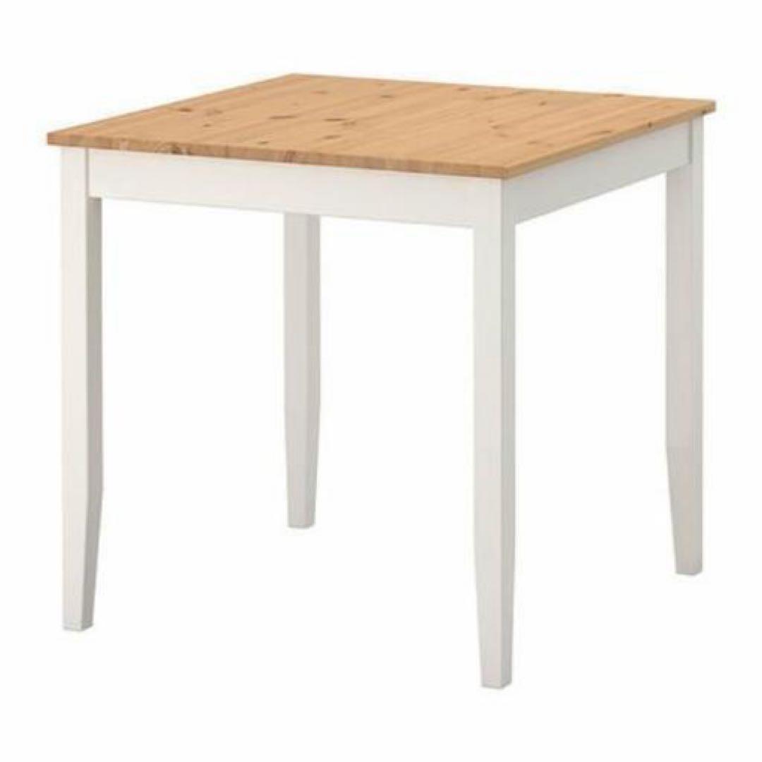 未開封 IKEA LERHAMN ダイニングテーブル レールハムン