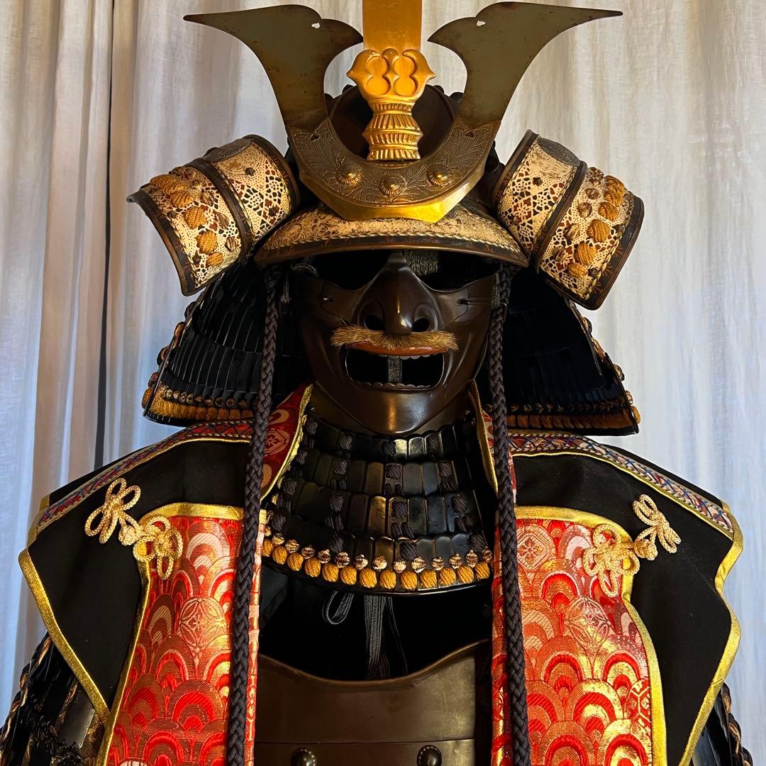 【eさま専用】『薩摩国住光忍十一代作』日本甲冑 当世具足『鎧 一式、陣羽織付』
