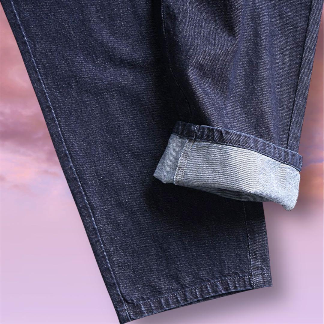 日本製 新品タグ付 ダントンDANTON デニムサロペットパンツ オーバーオール