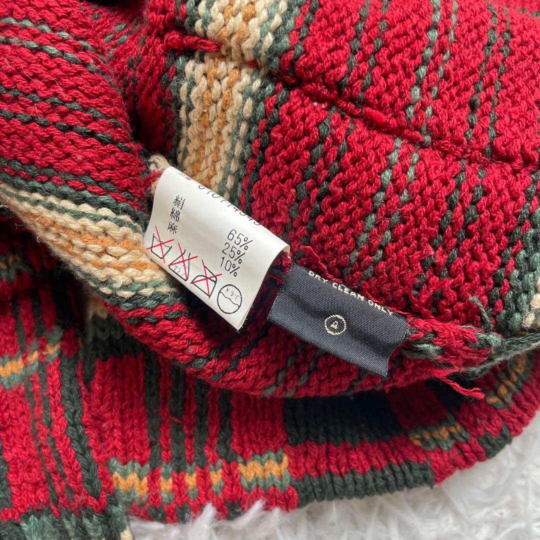 【初期】RRL RALPH LAUREN ネイティブ ガウン カーディガン L