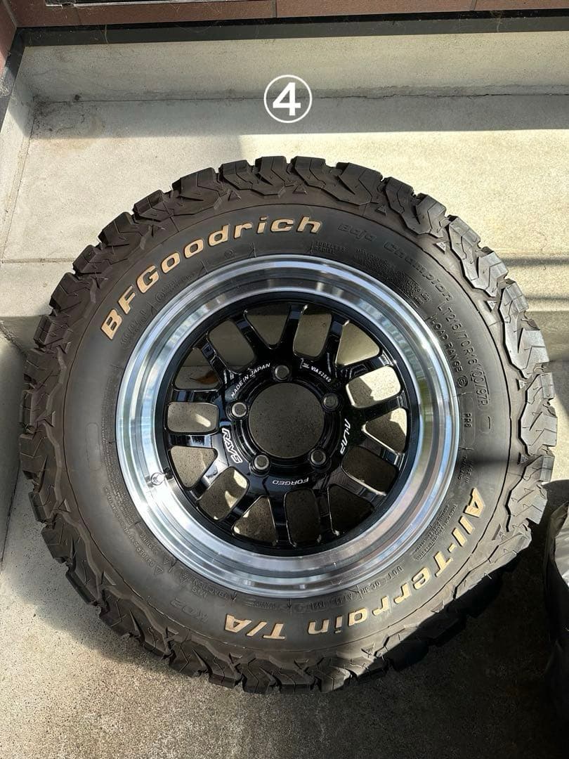 ジムニーシエラ・ノマド　レイズ　A LAP タイヤホイール5本