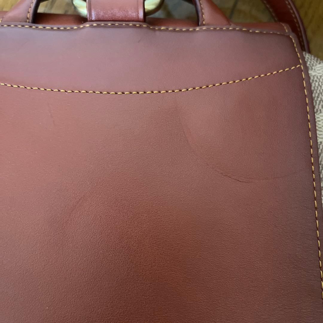 Coach リュック ベージュ/ブラウン