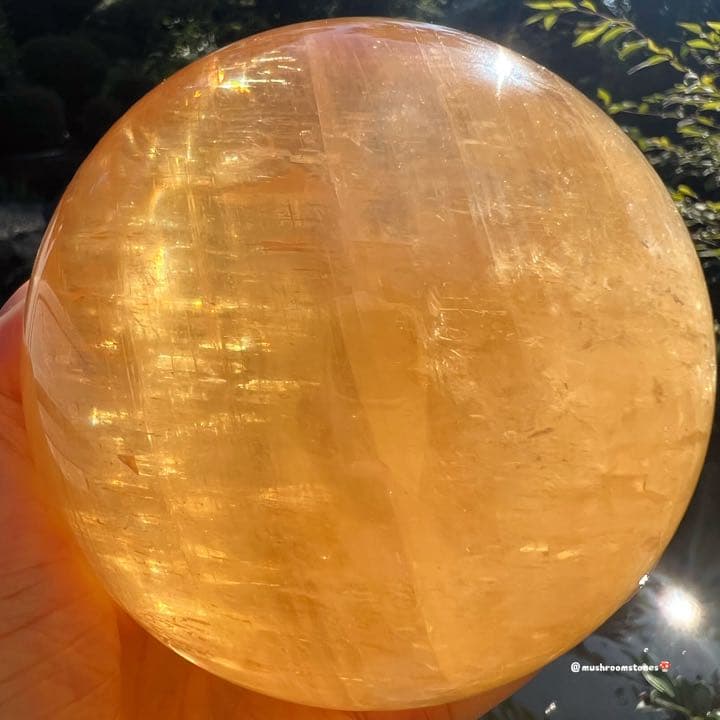 ゴールデンカルサイト　スフィア　ハニーカルサイト　満月　Big Sphere 虹