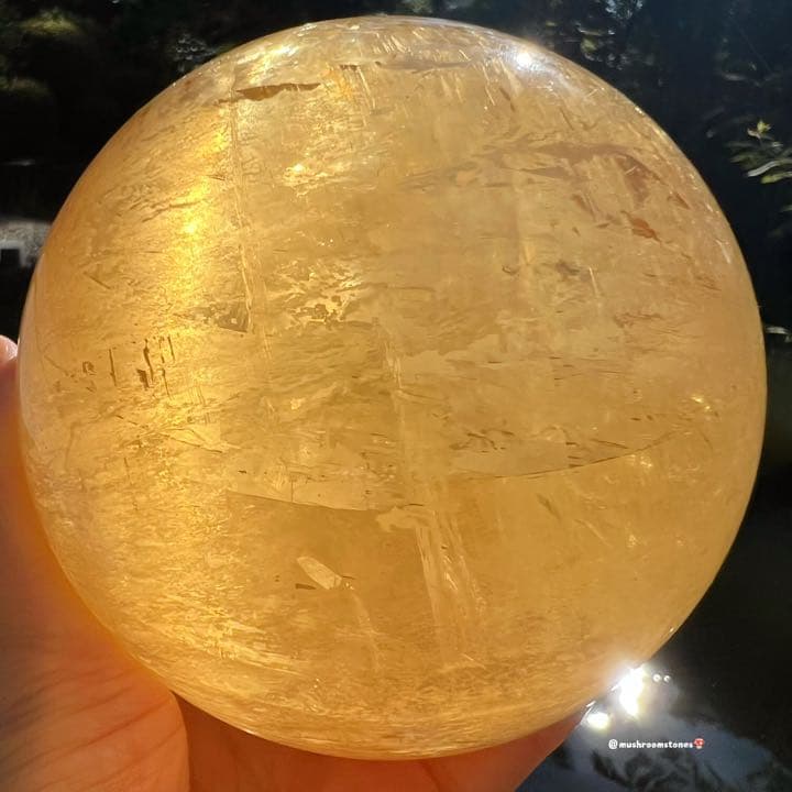 ゴールデンカルサイト　スフィア　ハニーカルサイト　満月　Big Sphere 虹
