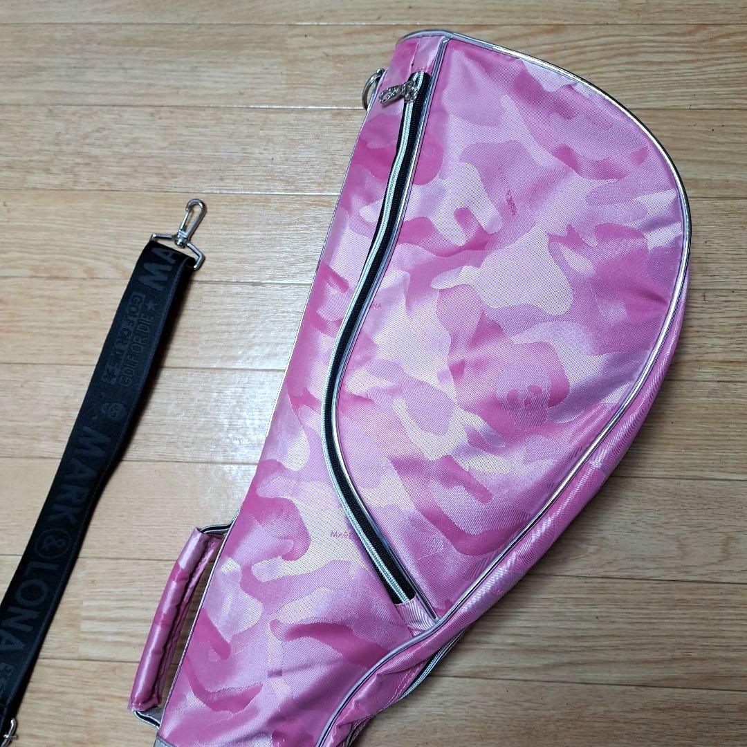 【美品】MARK & LONA クラブケース/ レンジバック 2way カモフラ