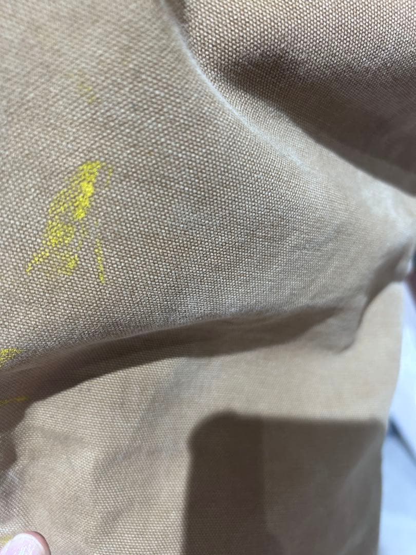 Carhartt ブラウンジャケット フロントポケット付き