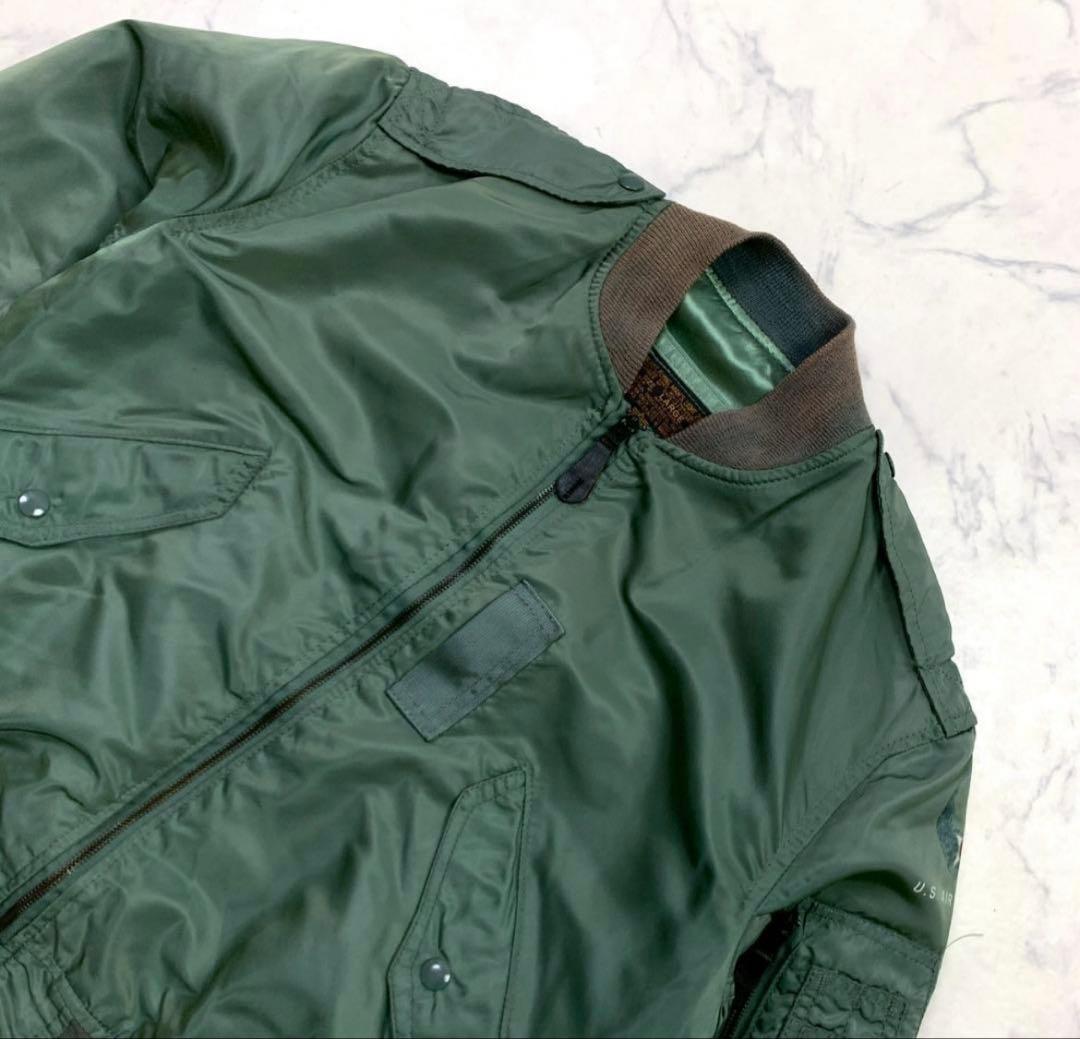 50s 復刻 USA製 アルファ L-2B フライトジャケット L　D764