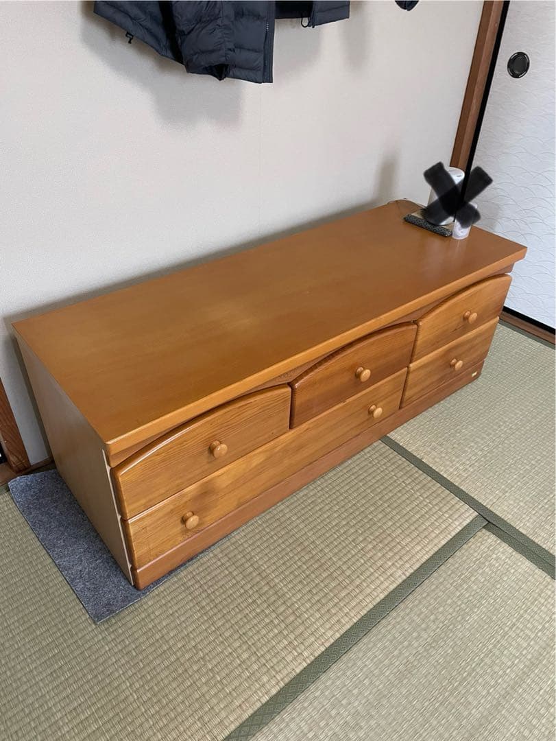 けんちゃん　ナチュラルウッドタンス