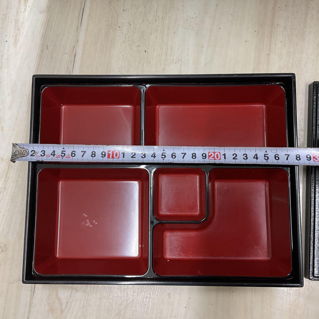 中古　松花弁当　弁当箱　器　料亭　割烹　6セット