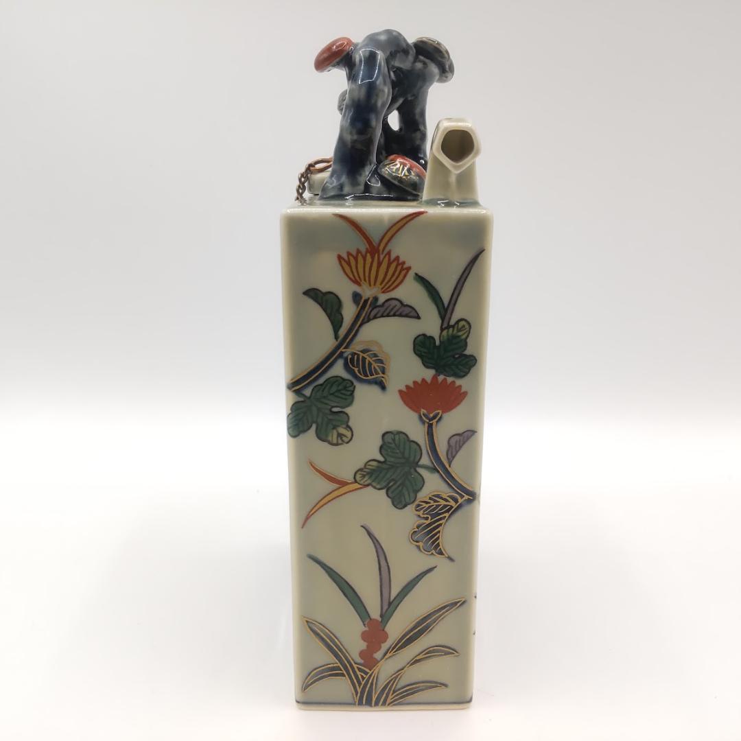 角徳利　林九郎　高級創作陶芸