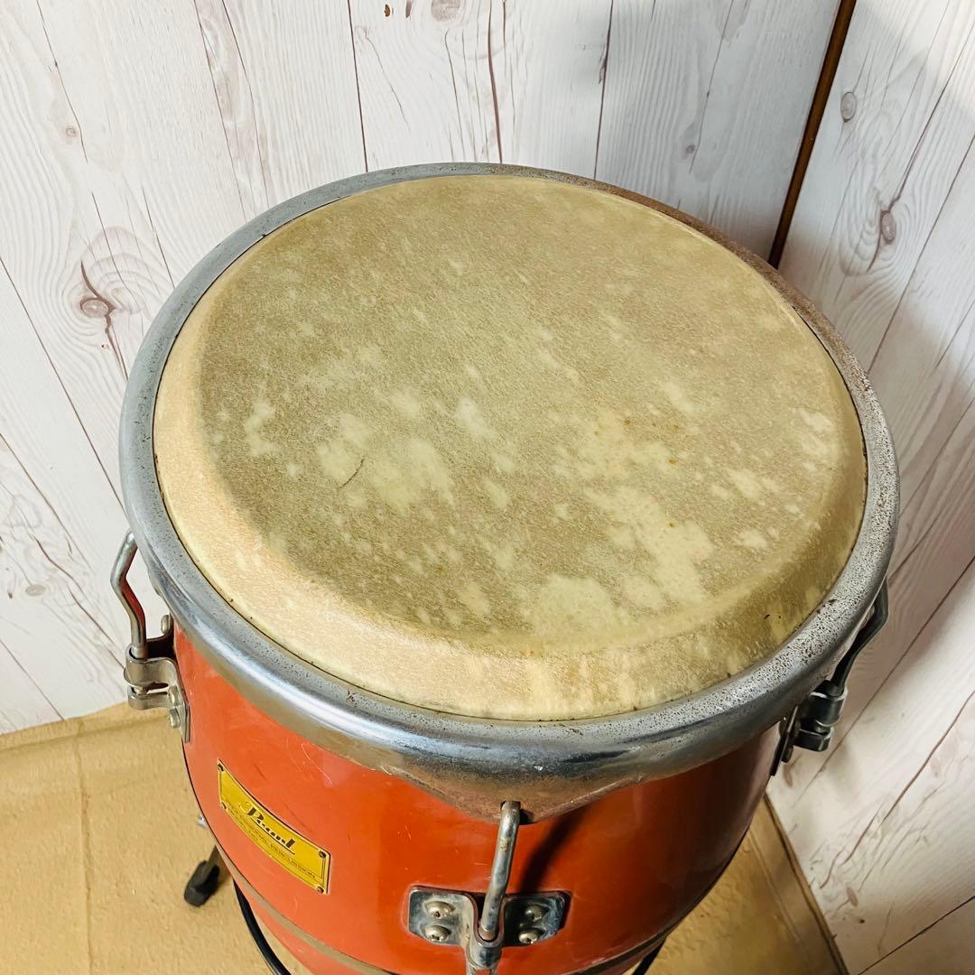 Pearl コンガ 2個セット スタンド1台 プロフェッショナル パーカッション