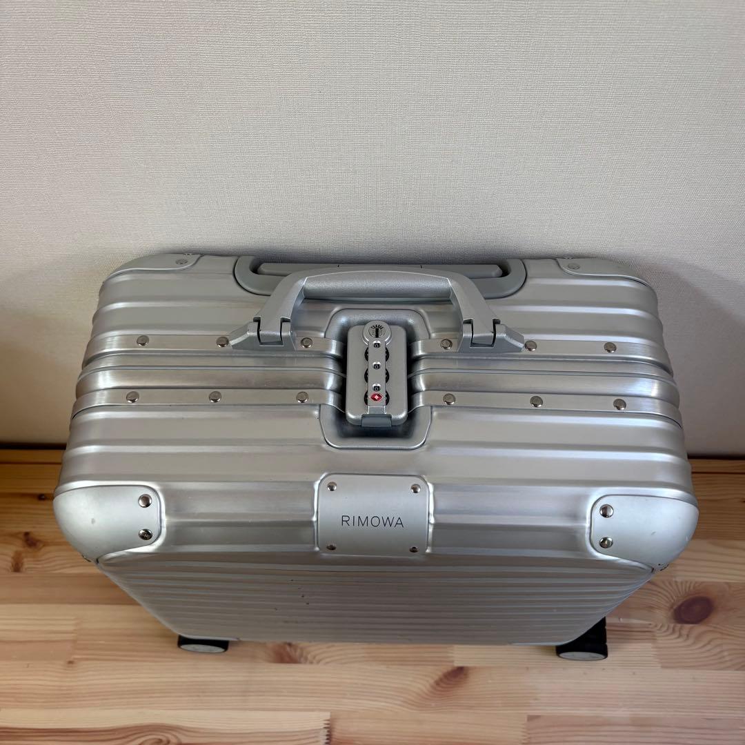 生涯保証・美品　RIMOWA ORIGINAL コンパクト　4輪　キャリーケース