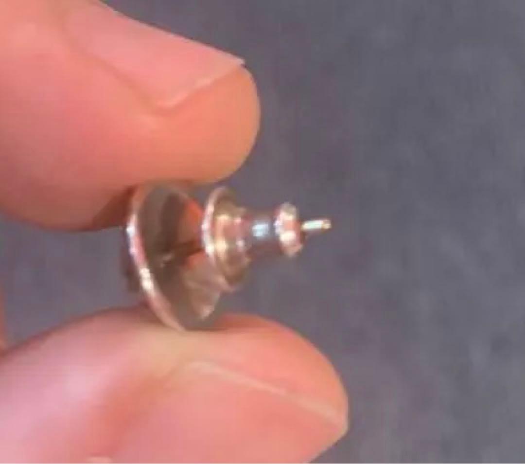 クロムハーツ　ピアス　クロスボール　片耳