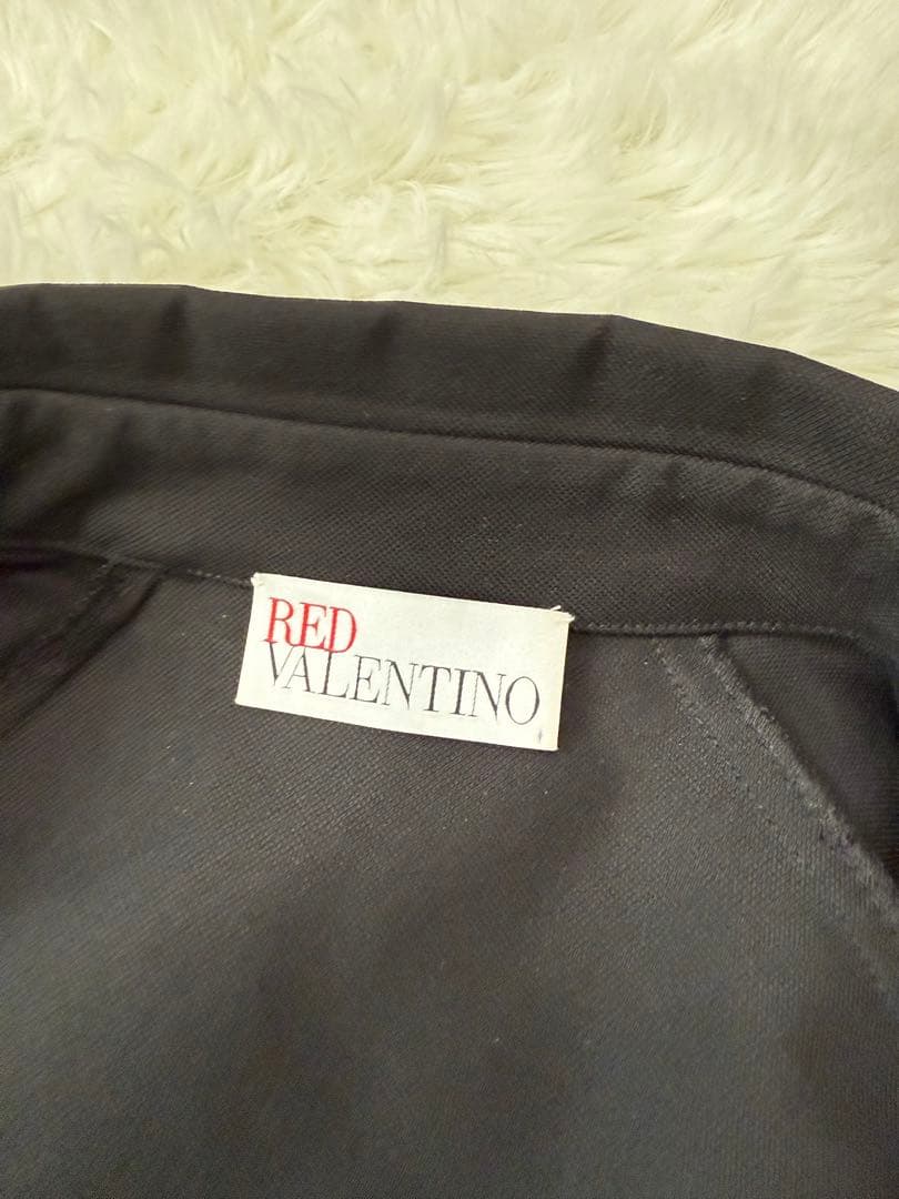 美品　red valentino トレンチコート　ベルト付き　裾フリル　イタリア