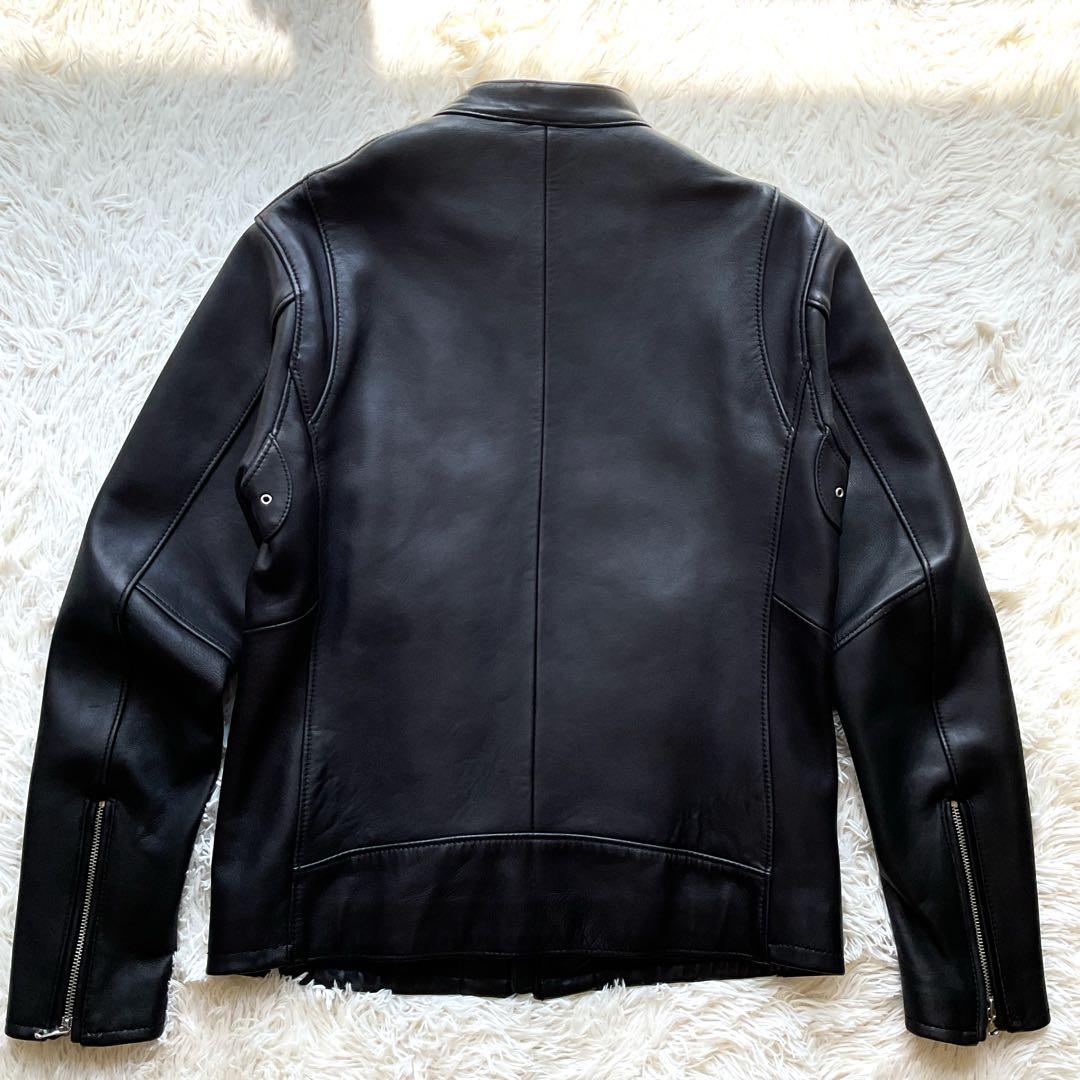 美品✨BEAUTY&YOUTH ユナイテッドアローズ　レザージャケット　シングル