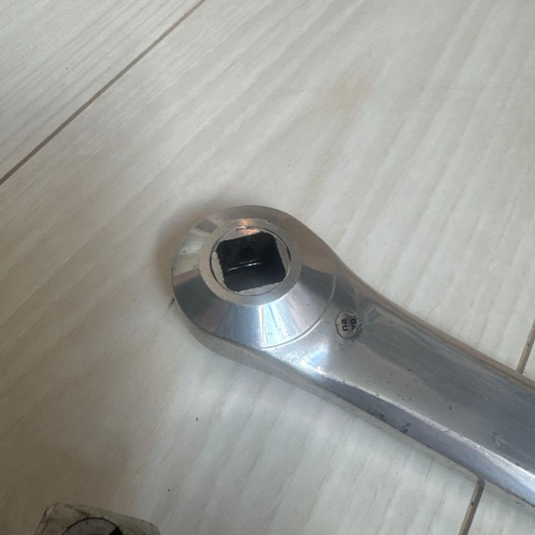 NJS 競輪 SHIMANO DURAACE クランク 165