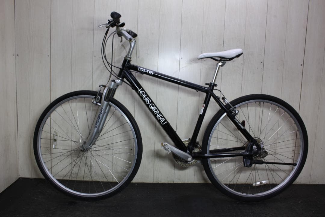 ルイガノ LGS-TR1 700C アルミ シマノ24速 470mm 黒