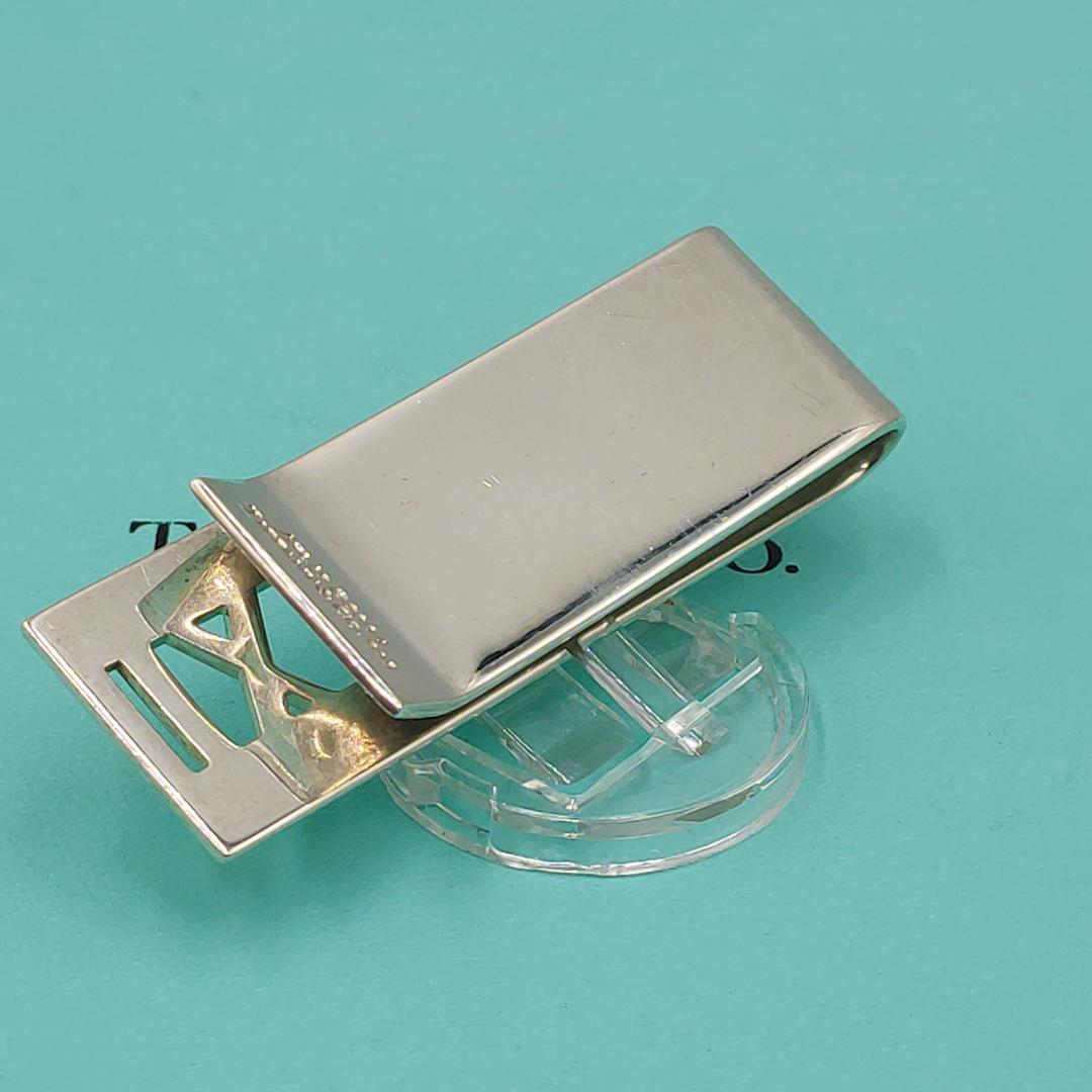 美品リペア済み　Tiffany & Co.　ティファニー アトラスマネークリップ