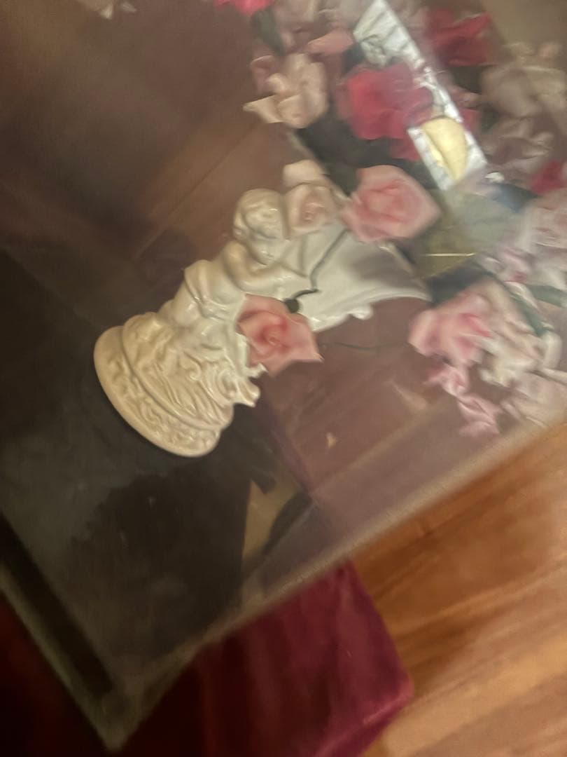 造花 アレンジメント 陶器の花瓶付き