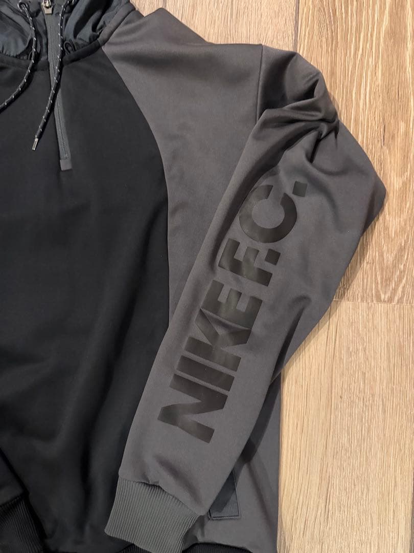 Nike FCジャージ上下セット ブラック/グレー