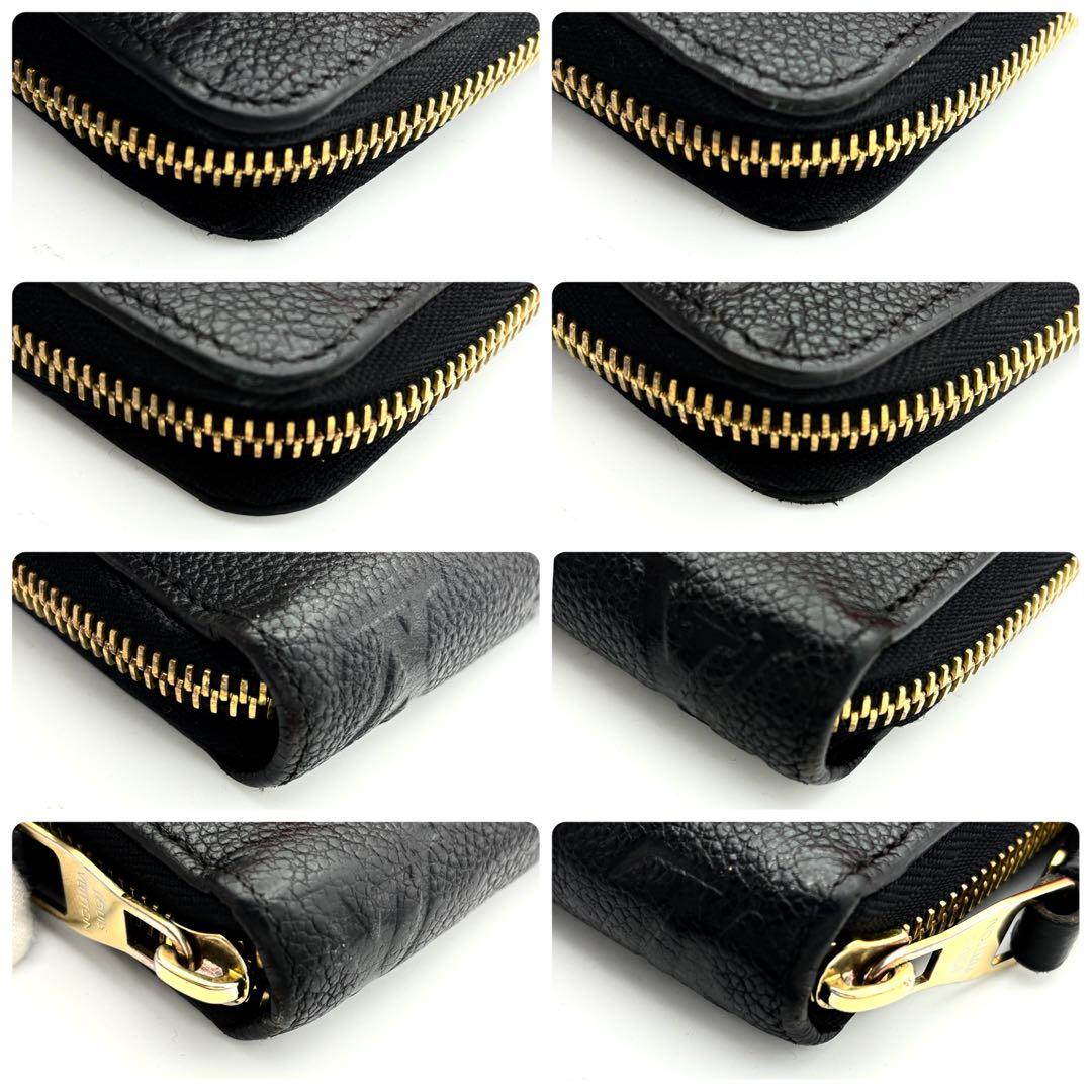 ☆箱付極美品☆ルイヴィトン ジッピーウォレット モノグラム 長財布 ブラック 黒