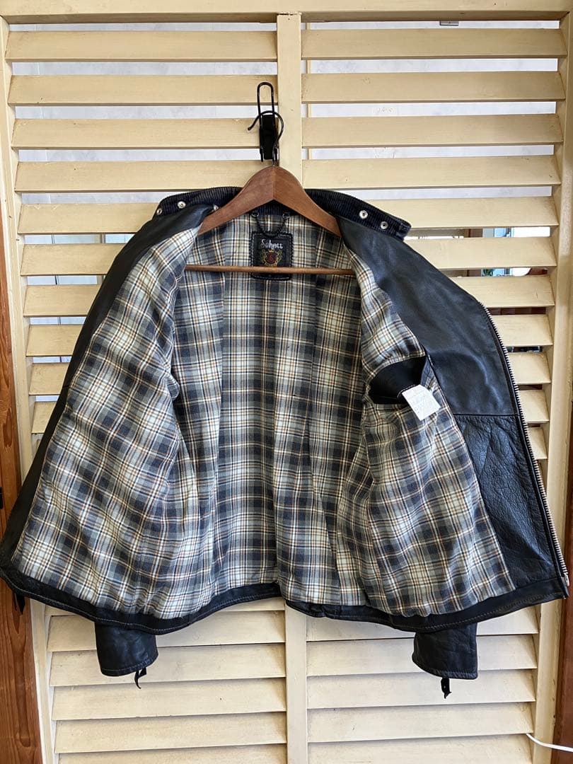 schott ショット ライダース セミダブル キルテッドパッド 3181013