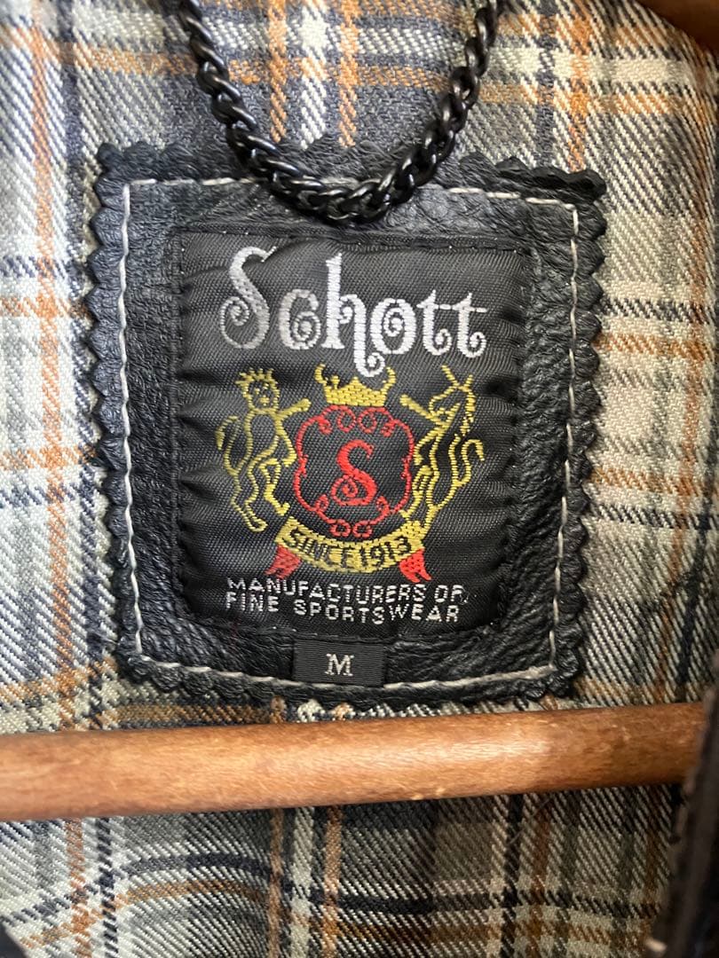 schott ショット ライダース セミダブル キルテッドパッド 3181013