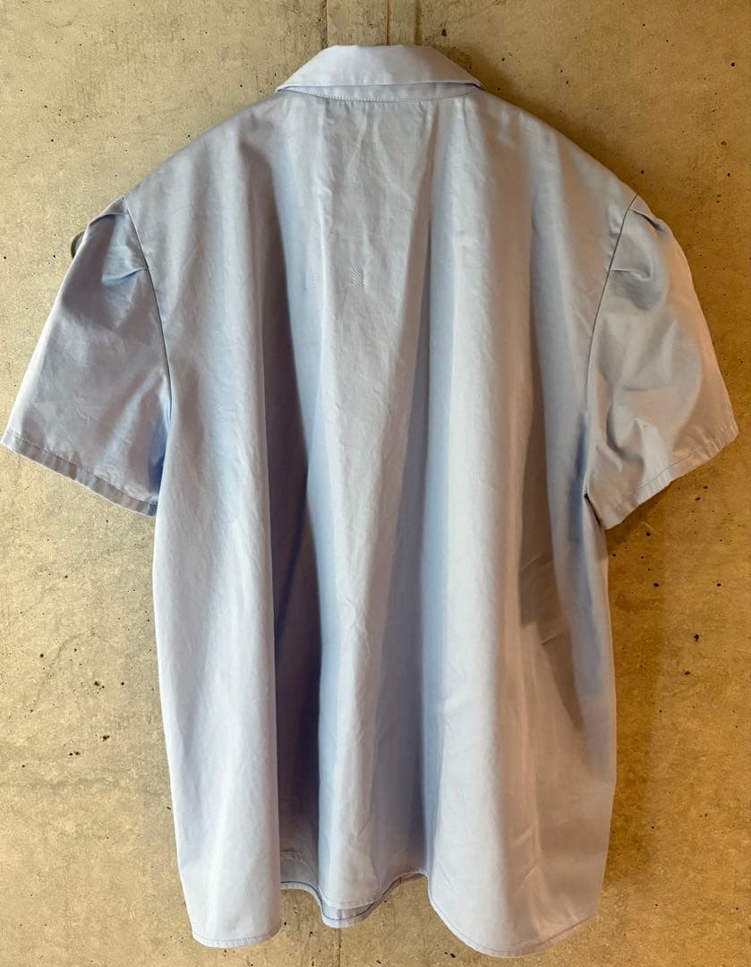 YOKO CHAN'24ポイントカラーブラウス ブルー✳︎未使用