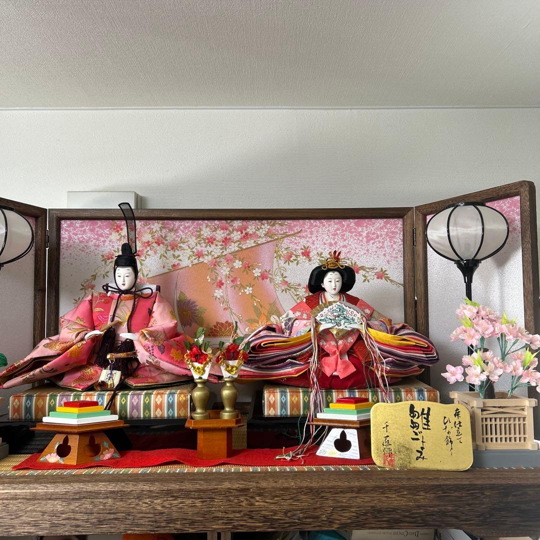 雛人形✴︎台座と屏風購入用