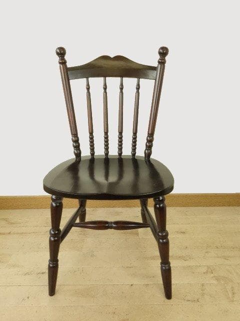 北海道民芸家具　HM６２６　椅子　再塗装済　ＵＳＥＤ