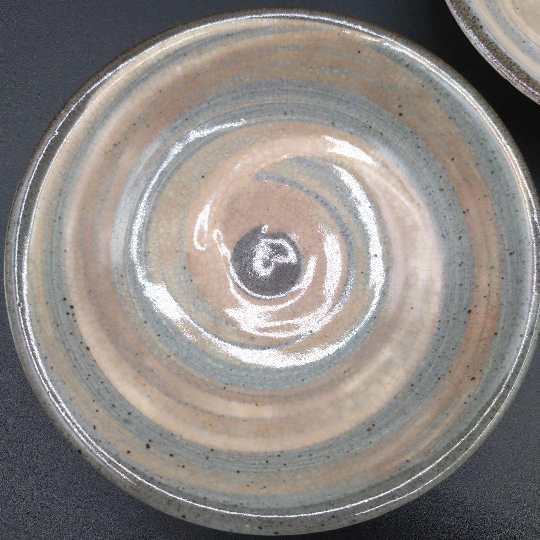 唐津刷毛目皿 和食器 骨董 c 茶道具 抹茶 和食器 茶の湯 骨董　5枚セット